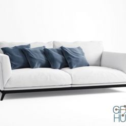 3D model Sofa Faubourg (max)