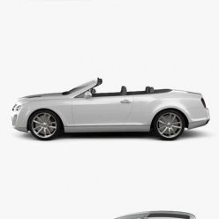 3D model Car Bentley Continental Supersports convertible 2010