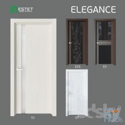 3D model OM Doors ESTET ELEGANCE collection