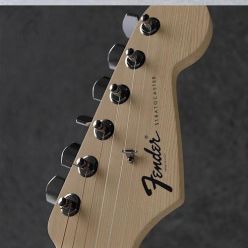 3D model Fender Stratocaster California Sunburst