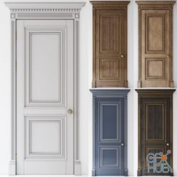 3D model Classic door collection (Corona)