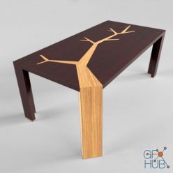 3D model Dining Table Angkor Olivier Dolle