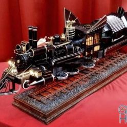 3D model Train - Back to the Future 3 (3d-print)