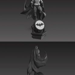 3D model Batman Fanart Statue – 3D Print