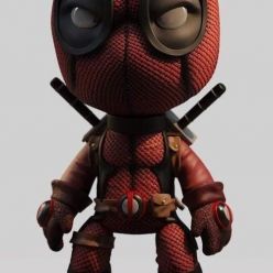 3D model Deadpool Little Big Planet – 3D Print