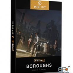 3D model Kitbash3D – Mini Kit: Boroughs