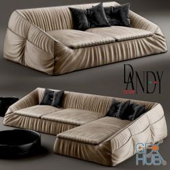 3D model Dandy Home Suite Sofa