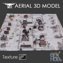 3D model Aerial scan 35 (max 2014, fbx, obj)