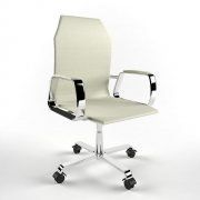 3D model Light chair for office