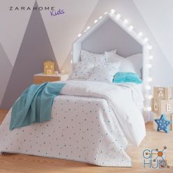 3D model Baby bedding by Zara Home