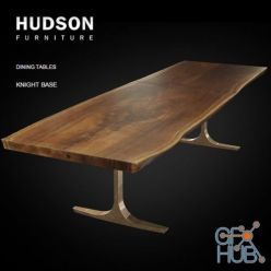 3D model Dining table by Hudson furniture