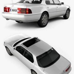 3D model Hum 3D Lexus LS 1989