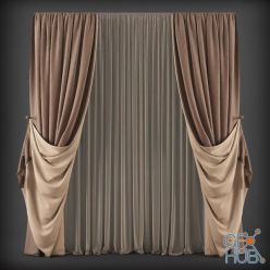 3D model Curtains 115 (max, fbx)