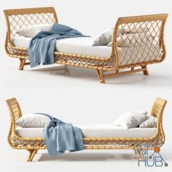 3D model Daybed Avalon by Serena & Lily