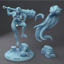 3D model Oni Pinup – 3D Print