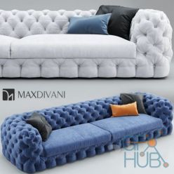 3D model Sofa MaxDivani AUTOGRAFO Tufted