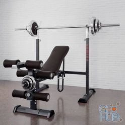3D model Gym equipment