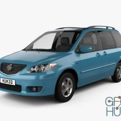 3D model Hum 3D Mazda MPV (LW) 2002