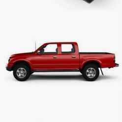 3D model Toyota Tacoma Double Cab Limited 2001