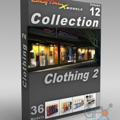 3D model DigitalXModels – Volume 12: Clothing 2