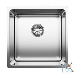 3D model Andano 400-450-500 Kitchen Sink by Blanco