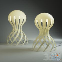 3D model Cirrata Lamp