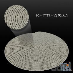 3D model Knitting rug