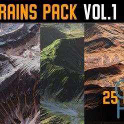 3D model ArtStation – Terrains Pack Vol.1