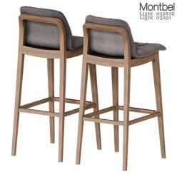 3D model Montbel Barstool Light 03281K Light 03291