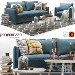 3D model Sofa and Chair Chic