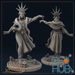 3D model The Priestess with snake – 3D Print