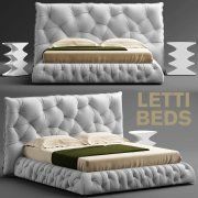 3D model Bed Impunto by Pianca