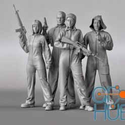 3D model Money heist – 3D Print