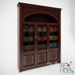 3D model Arabian wardrobe