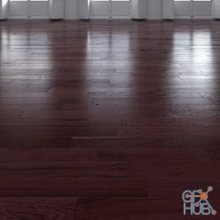 3D model Oak Natural dark floor 2