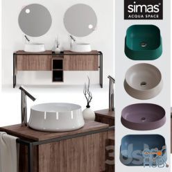3D model Simas Sharp & Frame Set