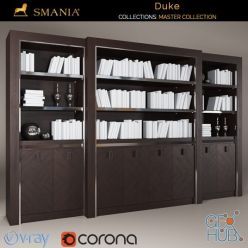 3D model SMANIA DUKE wardrobe 8 doors