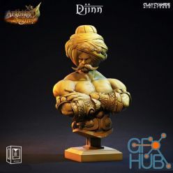 3D model Djinn Bust