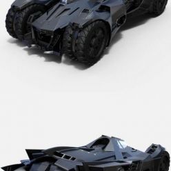 3D model Arkham Knight Batmobile (obj)