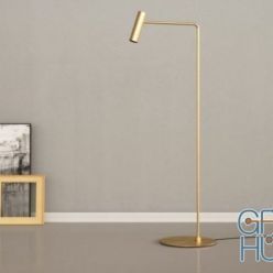 3D model Floor lamp Heron by CTO Lighting