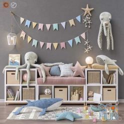 3D model Toys and furniture by IKEA