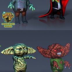 3D model Grogu Classic Horror Halloween Pack – 3D Print