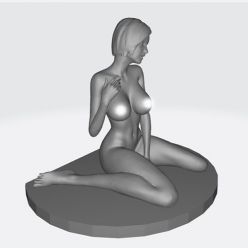 3D model Mujer en plataforma – 3D Print