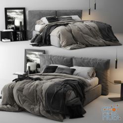 3D model Ditre Italia Flann Bed