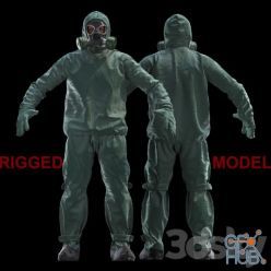 3D model Protective suit
