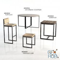 3D model Furniture set by ARCHPOLE