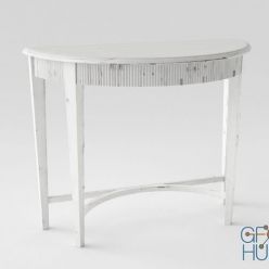 3D model Parisio Demilune Console Table