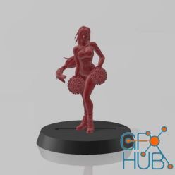3D model Amazon Cheerleader 1 – 3D Print