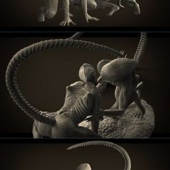 3D model Alien Love – 3D Print