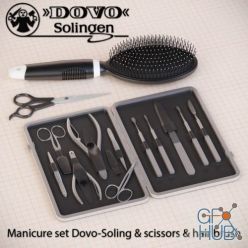 3D model Manicure set Dovo-Solingen